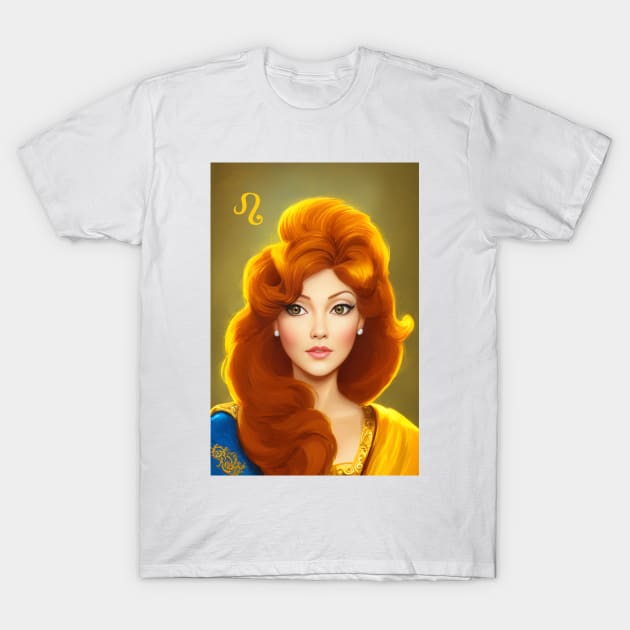 Leo Girl T-Shirt by PurplePeacock